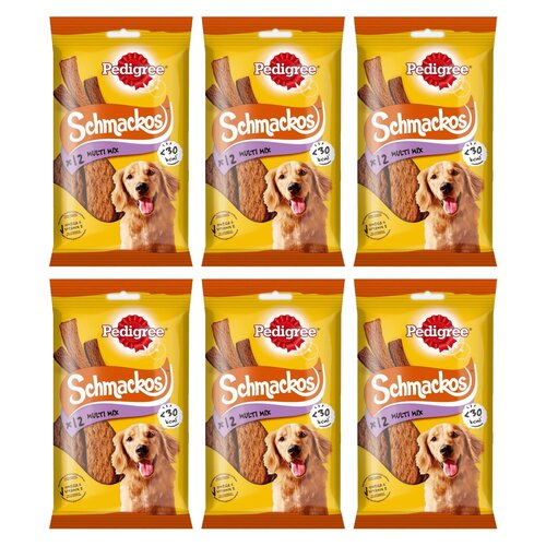 Przysmak dla psa PEDIGREE Schmackos Multi Mix 6 x 86 g