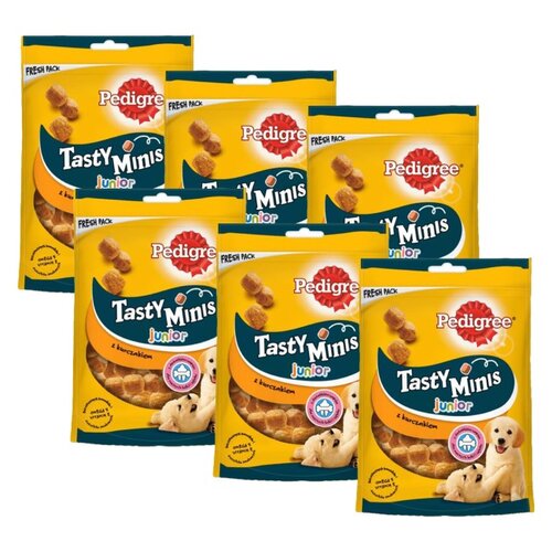 Przysmak dla psa PEDIGREE Tasty Minis Junior Kurczak 6 x 125 g