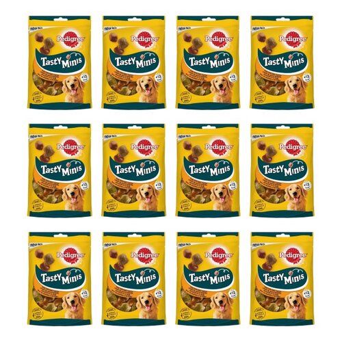Przysmak dla psa PEDIGREE Tasty Minis Kurczak i kaczka 12 x 130 g