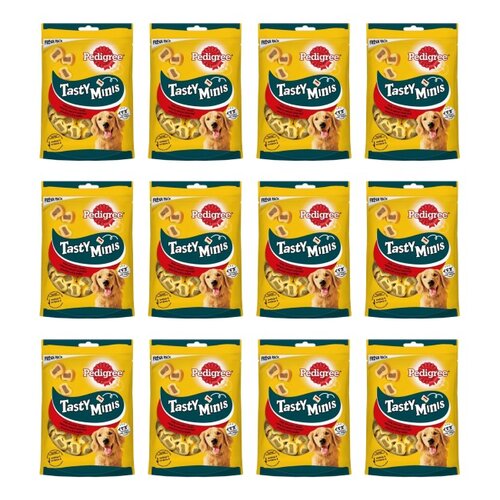 Przysmak dla psa PEDIGREE Tasty Minis Wołowina i drób 12 x 155 g