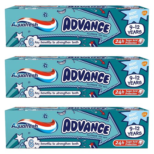 Pasta do zębów AQUAFRESH Advance 75 ml 3 szt.