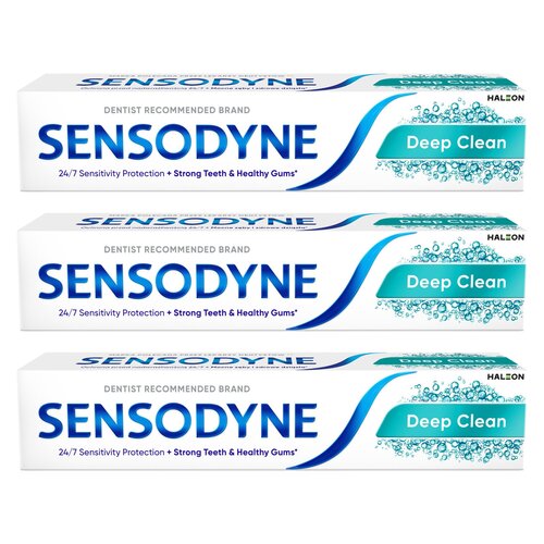 Pasta do zębów Sensodyne Deep Clean 75 ml 3 szt.