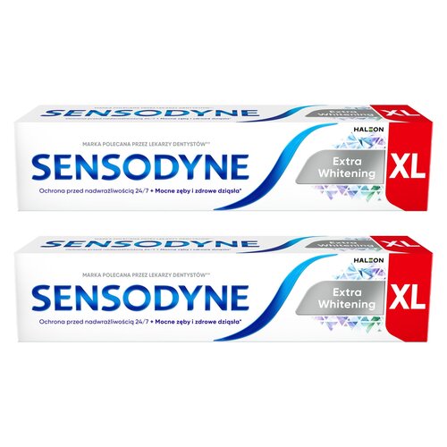 Pasta do zębów SENSODYNE Extra Whitening 100 ml 2 szt.