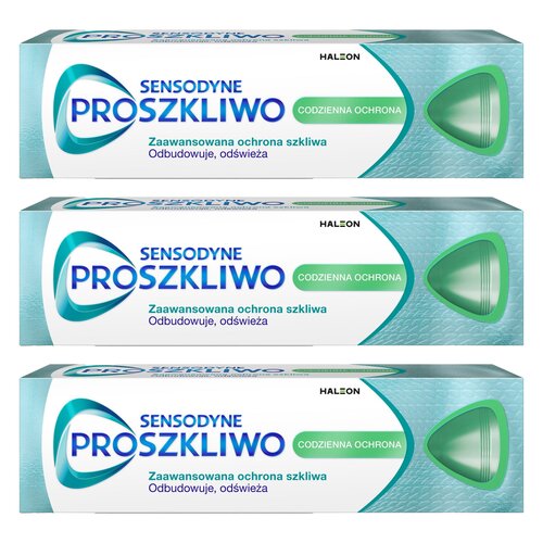 Pasta do zębów SENSODYNE ProSzkliwo Codzienna Ochrona 75 ml 3 szt.