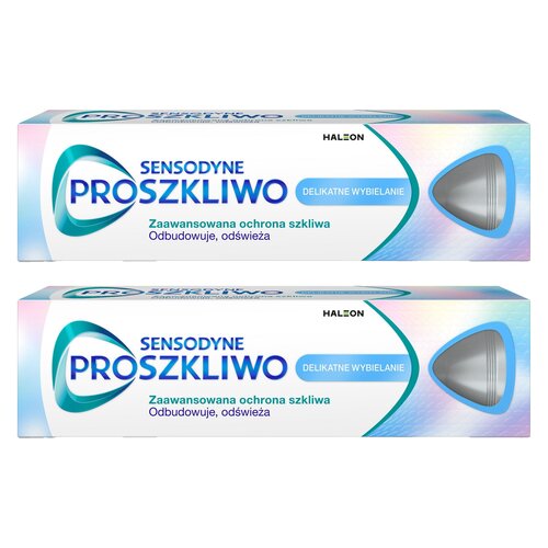 Pasta do zębów SENSODYNE ProSzkliwo Delikatne Wybielanie 75 ml 2 szt.