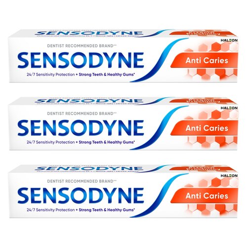 Pasta do zębów SENSODYNE Anti Caries 75 ml 3 szt.