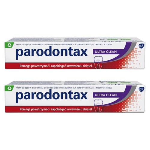 Pasta do zębów PARODONTAX Ultra Clean 75 ml 2 szt.