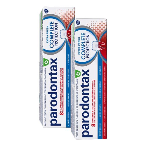 Pasta do zębów PARODONTAX Complete Protect  Extra Fresh 75 ml 2 szt.