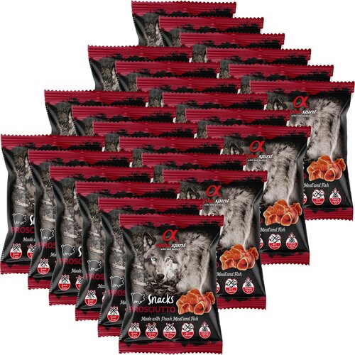 Przysmak dla psa ALPHA SPIRIT Kostka Prosciutto 24 x 50 g