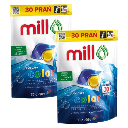 Kapsułki do prania MILL Professional Color - 60 szt.