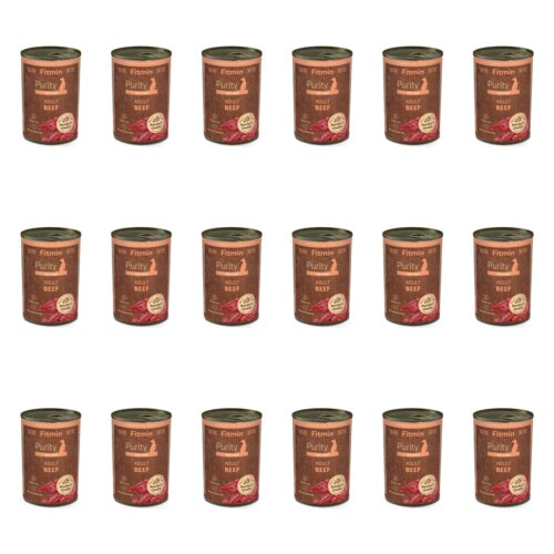 Karma dla psa FITMIN Purity Tin Beef Wołowina 18 x 400 g