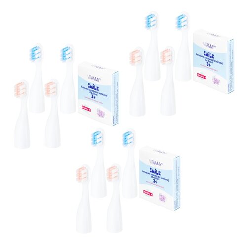 Końcówka szczoteczki VITAMMY Smile MiniMini+ (12 szt.)
