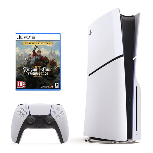 Konsola SONY PlayStation 5 Slim + Kingdom Come: Deliverance II - Day One Edition Gra PS5