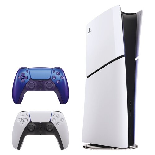 Konsola SONY PlayStation 5 Digital Slim + Kontroler SONY DualSense Chroma Niebieski