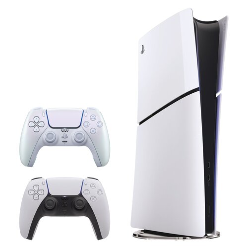 Konsola SONY PlayStation 5 Digital Slim + Kontroler SONY DualSense Chroma Biały