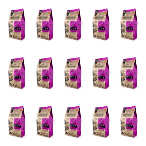 Karma dla psa WIEJSKA ZAGRODA Junior Indyk z jabłkiem M 15 x 2 kg