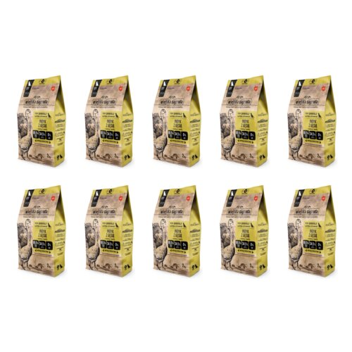 Karma dla psa WIEJSKA ZAGRODA Indyk z gęsią M 10 x 2 kg