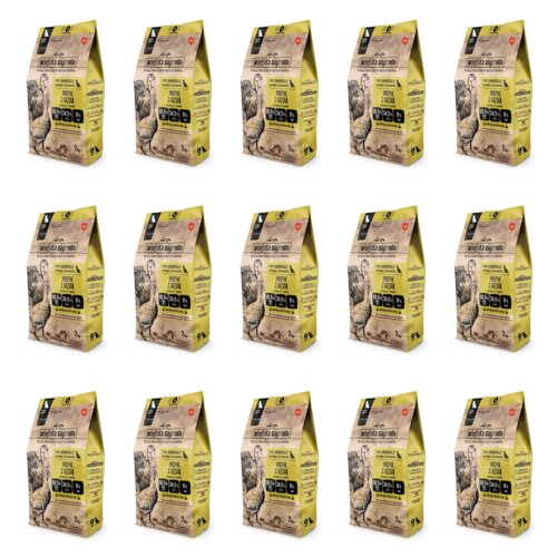 Karma dla psa WIEJSKA ZAGRODA Indyk z gęsią M 15 x 2 kg