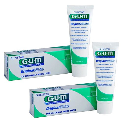Pasta do zębów GUM Original White 75 ml 2 szt.