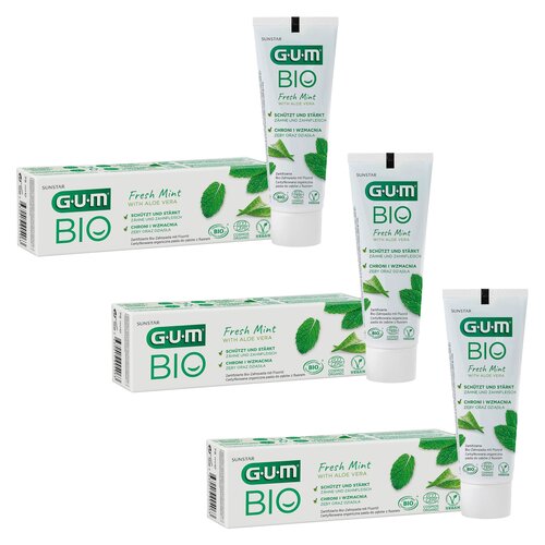 Pasta do zębów GUM Bio 75 ml 3 szt.