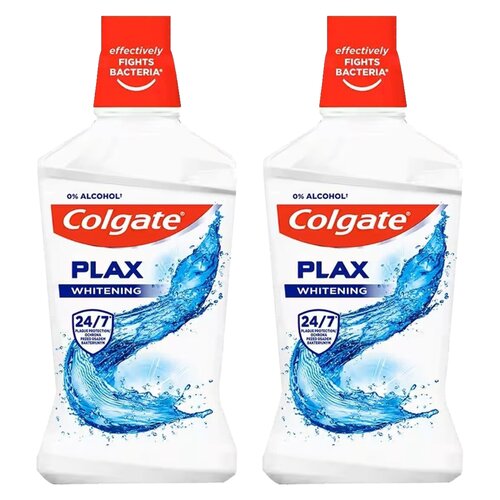 Płyn do płukania jamy ustnej COLGATE Plax Whitening 2 x 500 ml