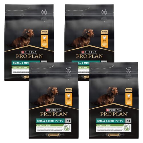 Karma dla psa PURINA Pro Plan Small & Mini Puppy Healthy Start Kurczak 4 x 3 kg