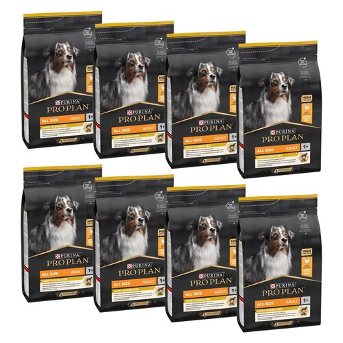 Karma dla psa PURINA Pro Plan All Size Adult Light Sterilised Kurczak 8 x 3 kg