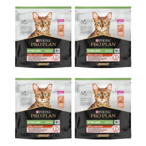 Karma dla kota PURINA Pro Plan Sterilised Vital Functions Łosoś 4 x 400 g