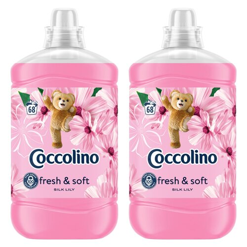 Płyn do płukania COCCOLINO Silk Lily 2 x 1700 ml