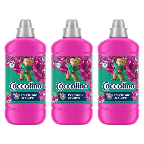 Płyn do płukania COCCOLINO Snapdragon & Patchouli 3 x 1275 ml
