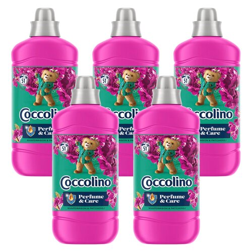 Płyn do płukania COCCOLINO Snapdragon & Patchouli 5 x 1275 ml