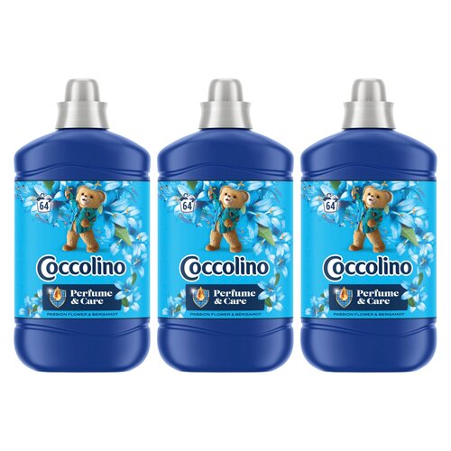 Płyn do płukania COCCOLINO Passion Flower & Bergamot 3 x 1600 ml