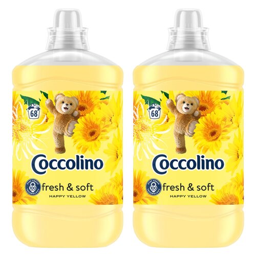 Płyn do płukania COCCOLINO Happy Yellow 2 x 1700 ml