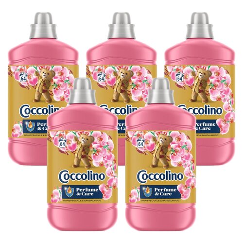Płyn do płukania COCCOLINO Honeysuckle & Sandalwood 5 x 1600 ml