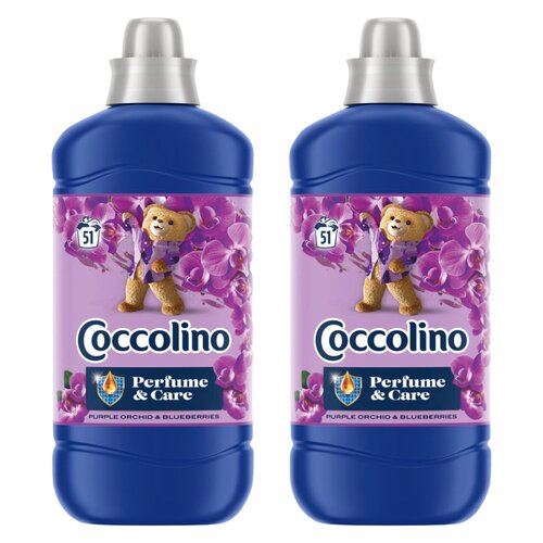 Płyn do płukania COCCOLINO Purple Orchid & Blueberries 2 x 1275 ml
