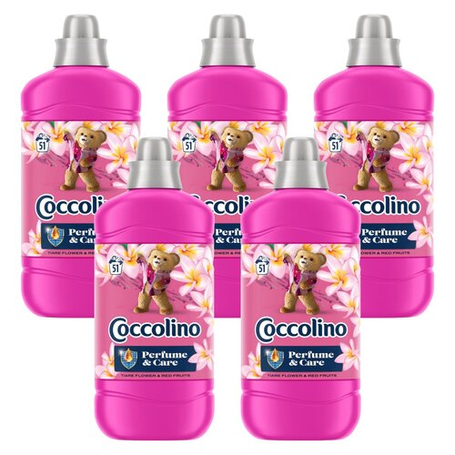 Płyn do płukania COCCOLINO Tiare Flower & Red Fruits 5 x 1275 ml