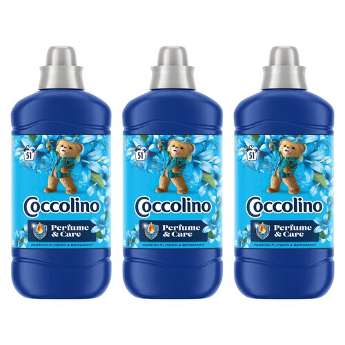 Płyn do płukania COCCOLINO Passion Flower & Bergamot 3 x 1275 ml