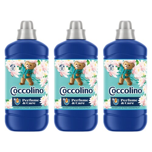 Płyn do płukania COCCOLINO Water Lily & Pink Grapefruit 3 x 1275 ml