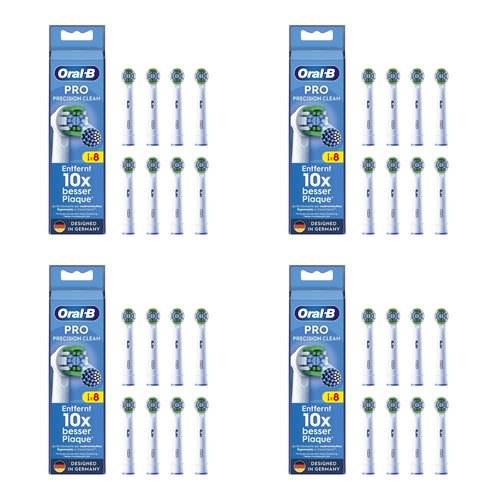 Oryginalna końcówka szczoteczki ORAL-B Pro Precision Clean (32 szt.) (Precyzyjne czyszczenie)
