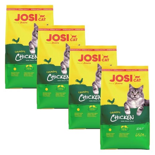 Karma dla kota JOSERA JosiCat Crunchy Chicken Kurczak 4 x 650 g
