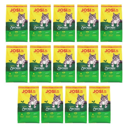 Karma dla kota JOSERA JosiCat Crunchy Chicken Kurczak 14 x 650 g