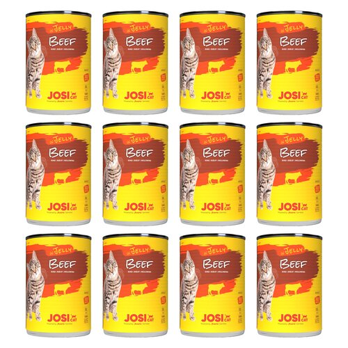 Karma dla kota JOSICAT Wołowina w galaretce 12 x 400 g