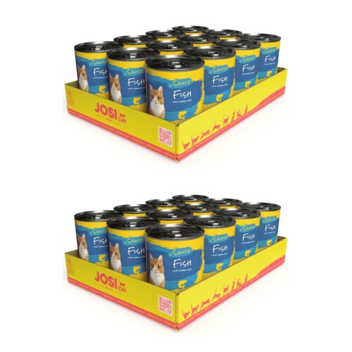 Karma dla kota JOSICAT Ryba w sosie 24 x 415 g