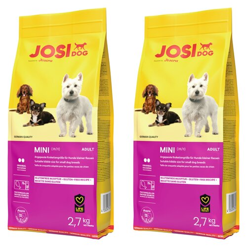 Karma dla psa JOSERA JosiDog Mini 2 x 2.7 kg