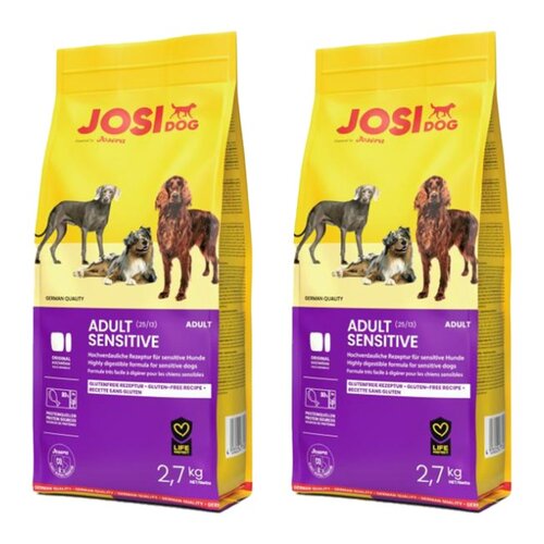 Karma dla psa JOSIDOG Adult Sensitive Drób 2 x 2.7 kg