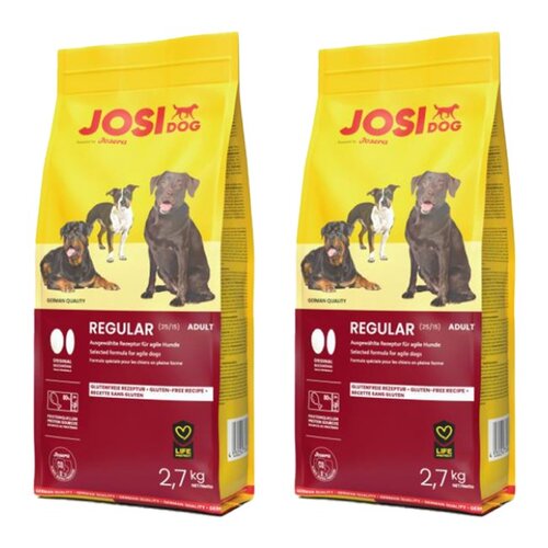 Karma dla psa JOSIDOG Regular Drób 2 x 2.7 kg