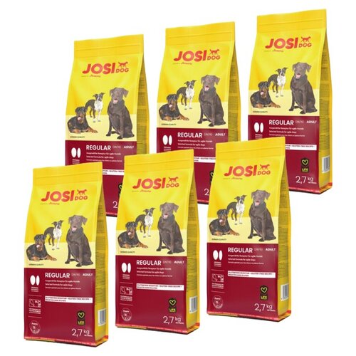 Karma dla psa JOSIDOG Regular Drób 6 x 2.7 kg
