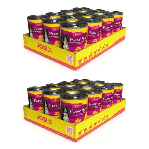 Karma dla psa JOSIDOG Paté Wykwintny mięsny mix 24 x 400 g