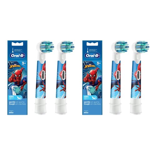 Oryginalna końcówka szczoteczki ORAL-B EB10S-2 Spider-Man (4 szt.) (Dla dzieci)