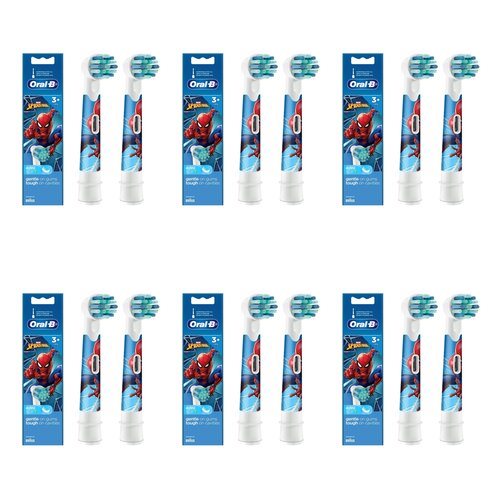 Oryginalna końcówka szczoteczki ORAL-B EB10S-12 Spider-Man (12 szt.) (Dla dzieci)